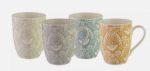 Bundanoon Coupe Mug Lace - Set Of 4 355ml on Sale