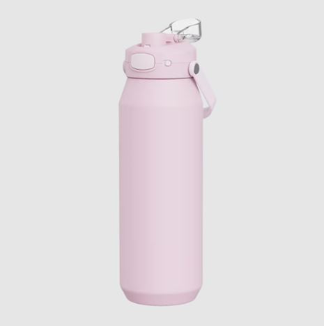 Oasis Ceramic Lined S s Triple Wall Insulated  capri  Drink Bottle W  Quick Release Lid 750ml - Pink Lemonade Fashion