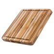 Teakhaus Traditional Cutting Board W  Juice Canal 41x31x3.8cm Supply