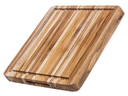 Teakhaus Traditional Cutting Board W  Juice Canal 41x31x3.8cm Supply