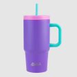 Oasis Stainless Steel Double Wall Insulated  junior Commuter  Travel Tumbler 700ml - Mermaid Purple For Discount