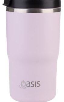 Oasis Ceramic Lined Stainless Steel Double Wall Insulated Travel Mug 480ml - Pink Lemonade Online Hot Sale