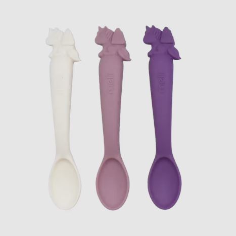 Melii Luxe Silicone Spoons 3 Pack - Unicorn Supply