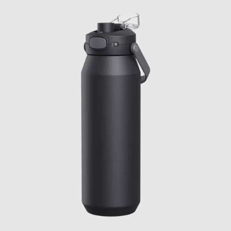 Oasis Ceramic Lined S s Triple Wall Insulated  capri  Drink Bottle W  Quick Release Lid 750ml - Black Sale