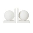 Amalfi Bakio Bookends 24x10x13cm - White For Cheap