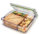 Joie 4 Compartment Clear Bento Random Colour Supply