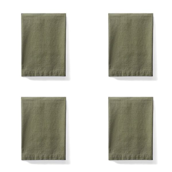 Amalfi Sorrentoliveable Linen Napkins Set Of 4 - 45x45x1cm Online