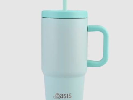 Oasis Stainless Steel Double Wall Insulated  junior Commuter  Travel Tumbler 700ml - Mint Online