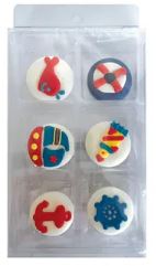 Cake Craft - Nautical Edible Toppers - 6pc Online Sale