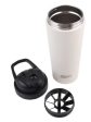 Oasis Stainless Steel Double Wall Insulated Protein Shaker 700ml - Alabaster For Discount