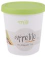 Appetito Ice Cream Tub 1 Litre -green For Sale