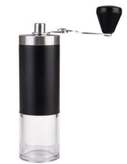 Cafebarista Stainless Steel Hand Coffee Grinder With Ceramic Burr - Black Supply