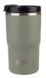 Oasis Ceramic Stainless Steel Double Wall Insulated Travel Mug 480ml - Olive Green Online Hot Sale