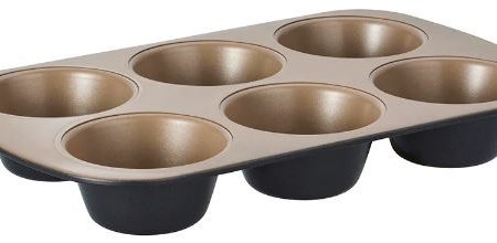 Stanley Rogers Ceramabake Ceramic Non Stick Texas Muffin Pan - 6 Cup Online Sale