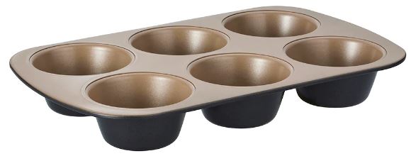 Stanley Rogers Ceramabake Ceramic Non Stick Texas Muffin Pan - 6 Cup Online Sale