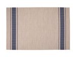 Maxwell & Williams Table Accents Linen Look Placemat Blue For Sale