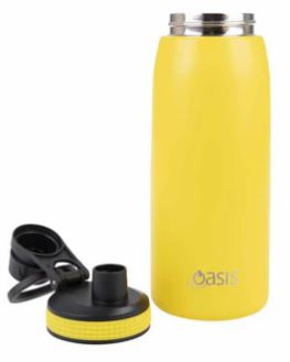 Oasis S s Double Wall Insulated Sports Bottle W  Screw-cap 780ml - Neon Yellow Online now