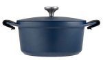 Maxwell & Williams Agile - Non-stick Casserole 24cm 4.2l - Navy Fashion