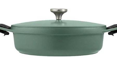 Maxwell & Williams Agile - Non-stick Shallow Casserole 28cm 4l - Sage Sale