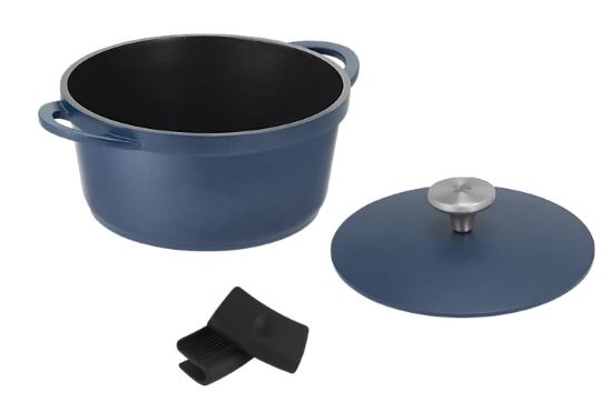 Maxwell & Williams Agile - Non-stick Casserole 20cm 2.4l - Navy Cheap