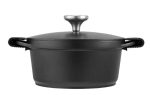 Maxwell & Williams Agile - Non-stick Casserole 20cm  2.4l - Black Cheap