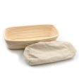 Brunswick Bakers 32cm Rectangular Banneton With Lining Sale