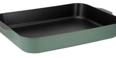 Maxwell & Williams Agile - Non-stick Roaster 38x28.4x5.5cm - Sage For Cheap