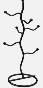 Wiggly Mug Tree Black For Sale