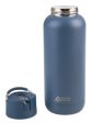 Oasis  moda  Ceramic Lined S s Triple Wall Insulated Drink Bottle 1l - Indigo Online Hot Sale