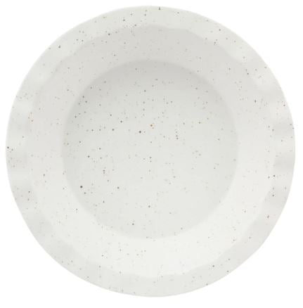 Maxwell & Williams Speckle - Fluted Pie Dish 25x4.5cm - Cream Supply