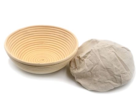 Brunswick Bakers 20cm Round Banneton With Lining For Discount