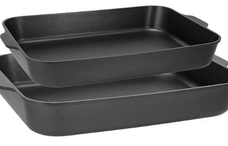 Maxwell & Williams Agile - Non-stick Roaster Set Of 2 34 38cm - Black on Sale