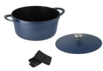 Maxwell & Williams Agile - Non-stick Casserole 28cm 6.3l - Navy Online