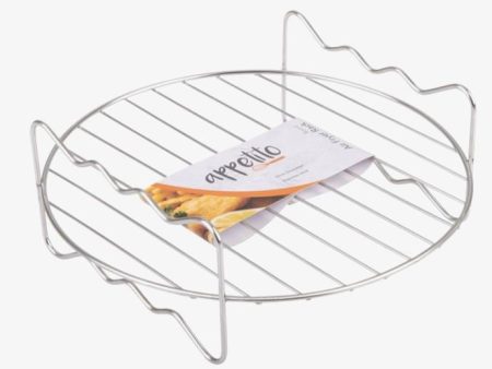 Appetito Stainless Steel Round Air Fryer Rack 22cm on Sale