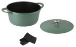 Maxwell & Williams Agile - Non-stick Casserole 28cm 6.3l - Sage For Discount