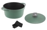 Maxwell & Williams Agile - Non-stick Casserole 20cm 2.4l - Sage Fashion