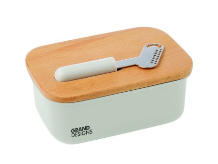 Grand Designs Butter Box Grey 16.5x11.5x6cm Online Hot Sale