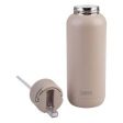 Oasis  moda  Ceramic Lined S s Triple Insulated Drink Bottle 1l - Latte Online Sale