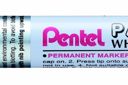 Maalikynä Pentel M valkoinen For Cheap