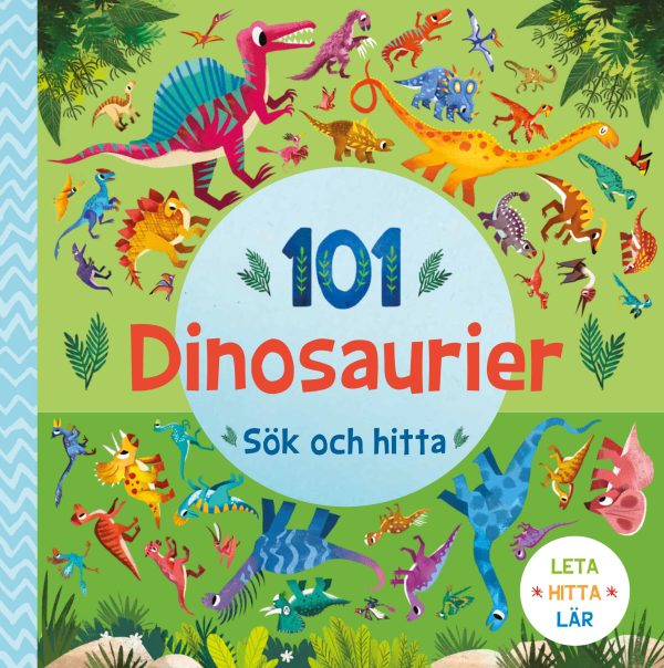 101 dinosaurier : sök och hitta Online