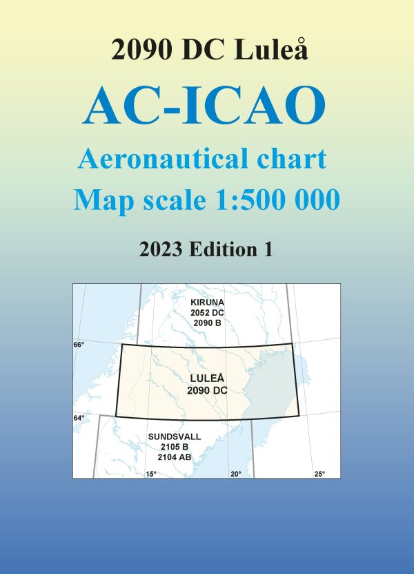 ACICAO 2090DC Luleå 2023 : Skala 1:500 000 Online now