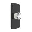 Älypuhelimen pidike PopSocket PopGrip Disco Crystal Silver Fashion