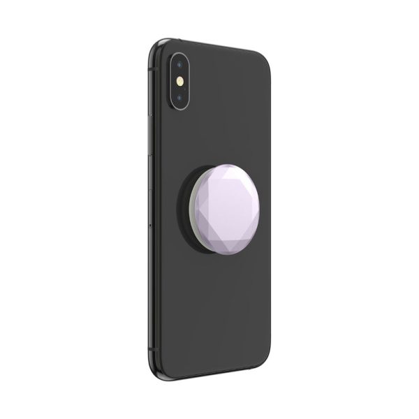 Älypuhelimen pidike Popsocket PopGrip Metallic Diamond Lavender Online Sale