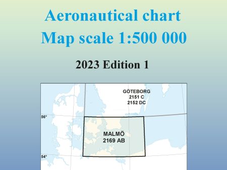 ACICAO 2169AB Malmö 2023 : Skala 1:500 000 For Cheap