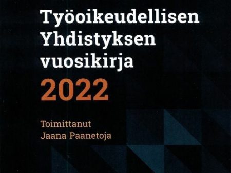 Työoikeudellisen Yhdistyksen vuosikirja 2022 Sale