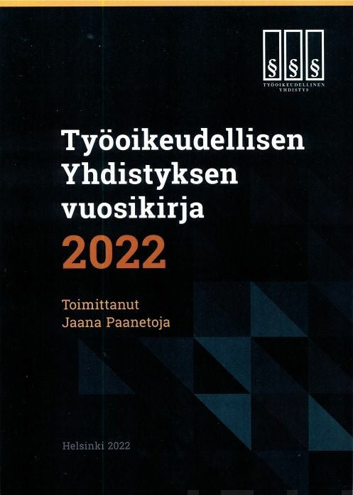 Työoikeudellisen Yhdistyksen vuosikirja 2022 Sale