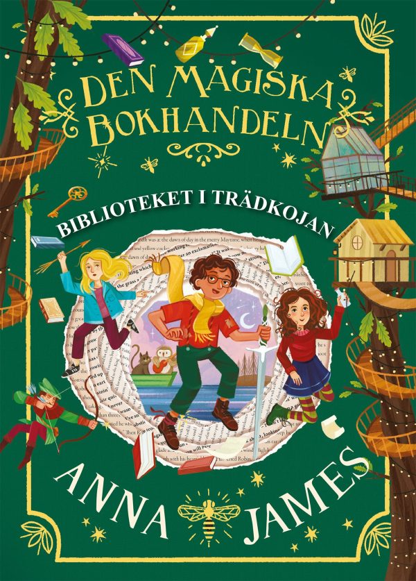 Biblioteket i trädkojan on Sale